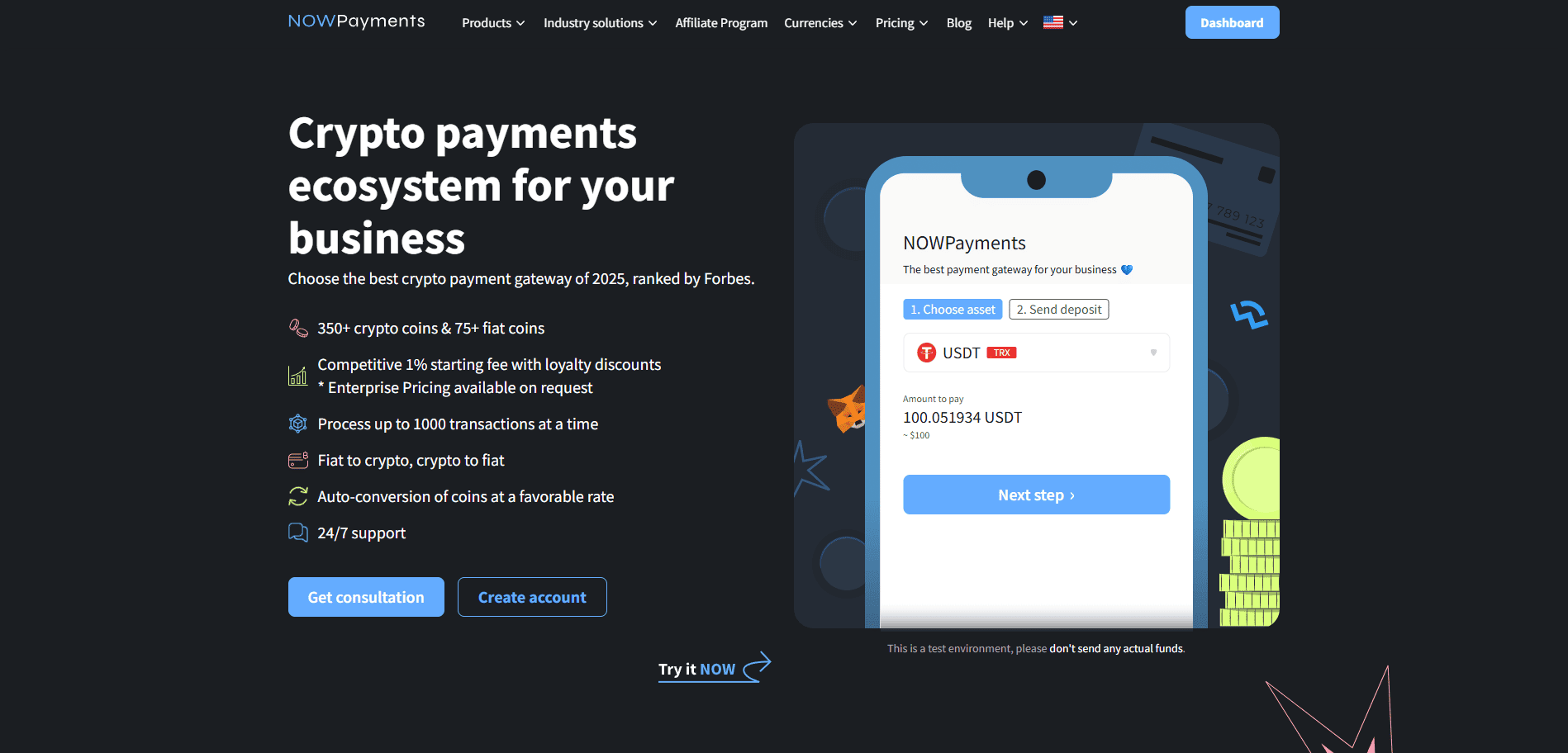 Capture d’écran 2 de NOWPayments