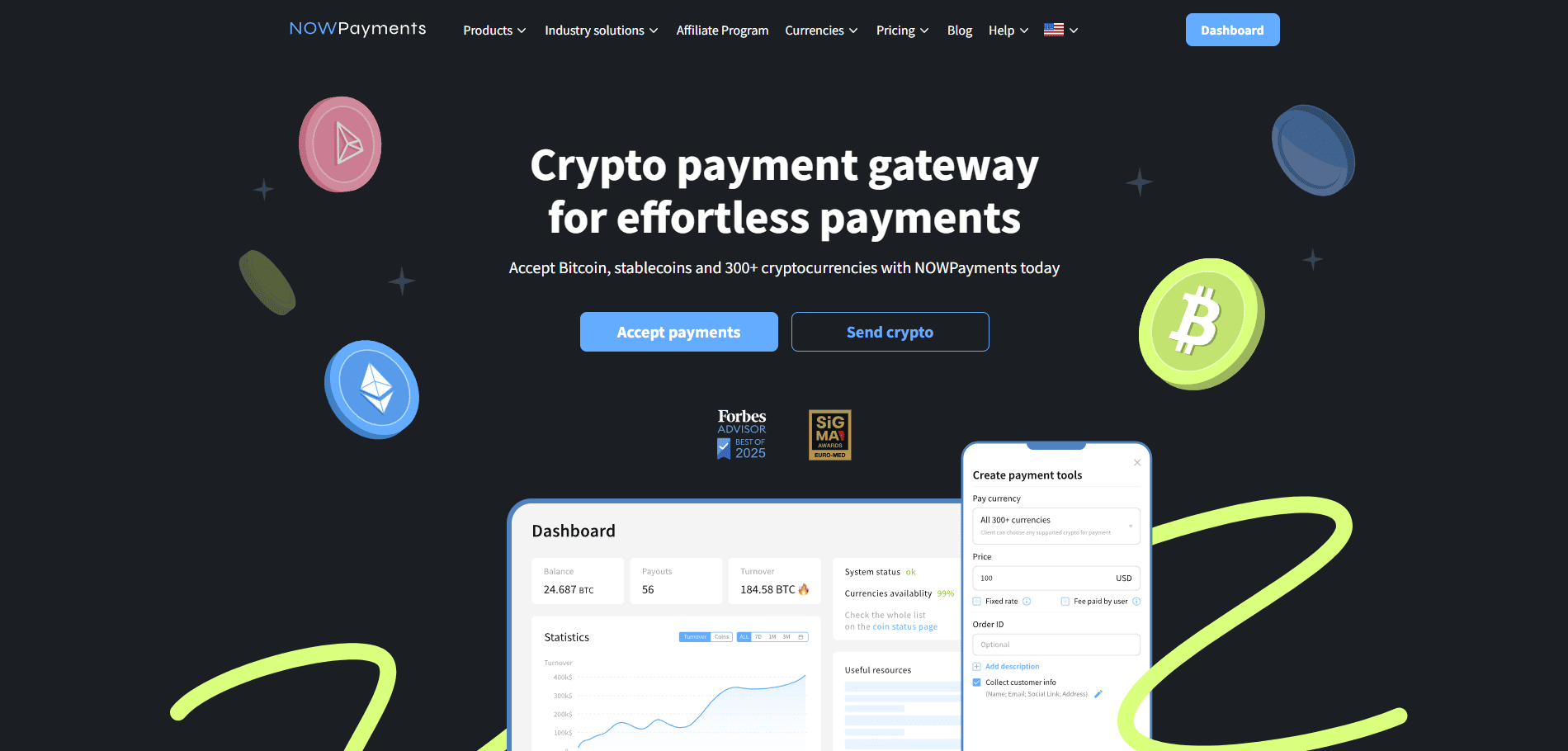 Capture d’écran 1 de NOWPayments